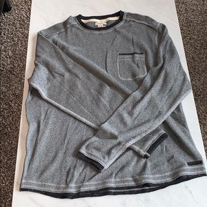 Carbon 2 cobalt grey sweater